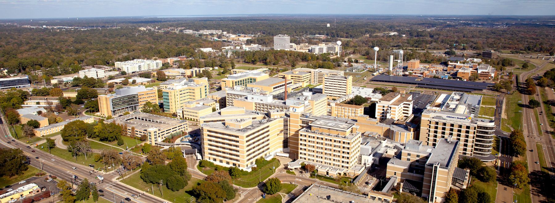 UMMC campus ariel